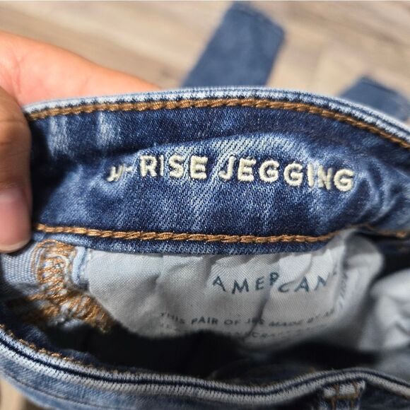 American eagle hi-rise jeggings sz 4 - Picture 3 of 12
